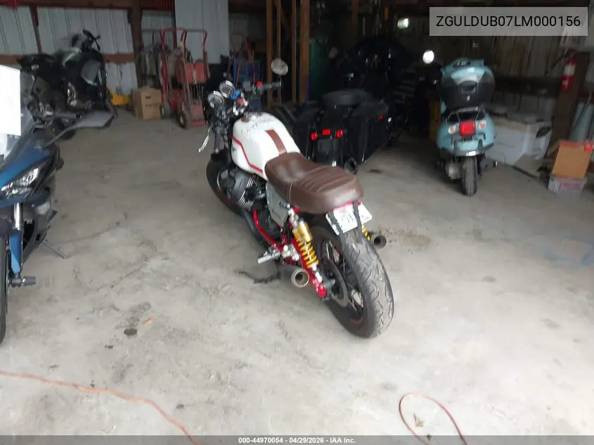 2020 Moto Guzzi V7 Iii VIN: ZGULDUB07LM000156 Lot: 44970054