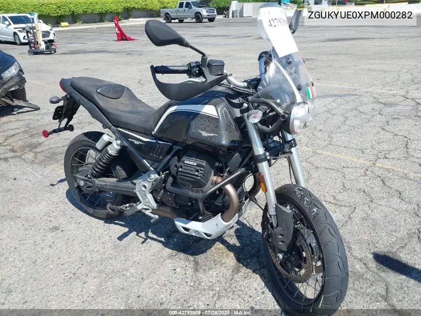 2023 Moto Guzzi V85 Tt Guardia D'onore VIN: ZGUKYUE0XPM000282 Lot: 42793906