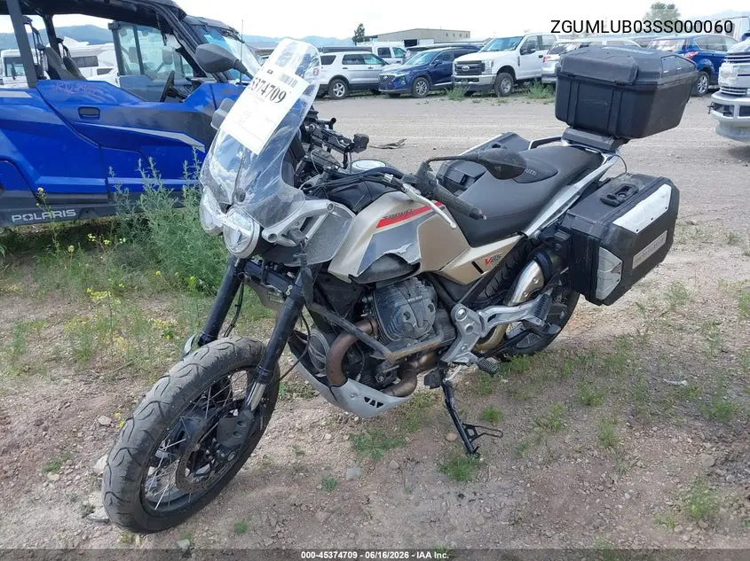 2025 Moto Guzzi V85 Tt VIN: ZGUMLUB03SS000060 Lot: 45374709