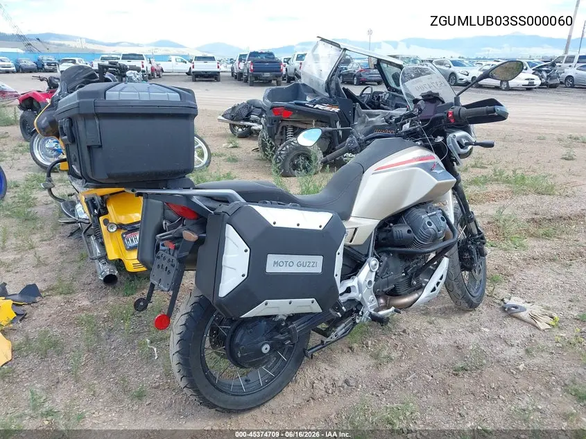 2025 Moto Guzzi V85 Tt VIN: ZGUMLUB03SS000060 Lot: 45374709