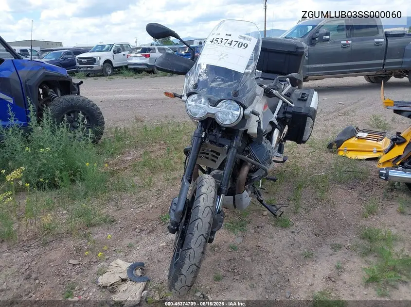 2025 Moto Guzzi V85 Tt VIN: ZGUMLUB03SS000060 Lot: 45374709