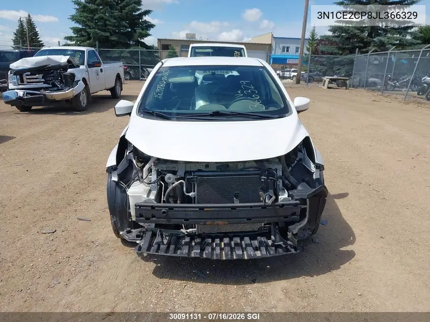 2018 Nissan Versa Note S/Sr/Sv VIN: 3N1CE2CP8JL366329 Lot: 30091131