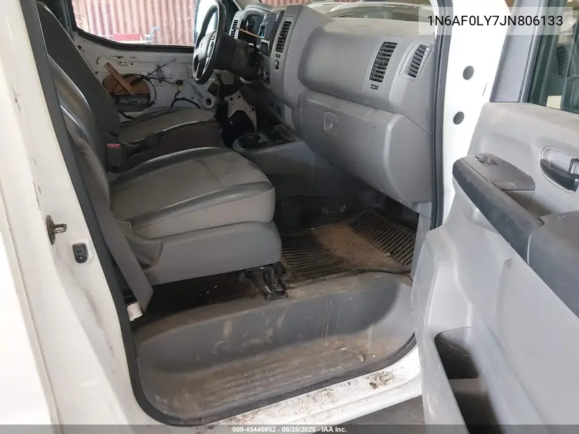 2018 Nissan Nv Cargo Nv2500 Hd Sv V8 VIN: 1N6AF0LY7JN806133 Lot: 45446952