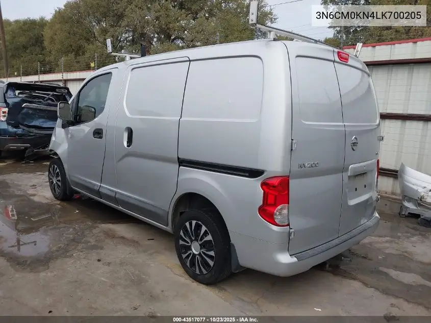3N6CM0KN4LK700205 2020 Nissan Nv200 Cargo Sv Xtronic Cvt