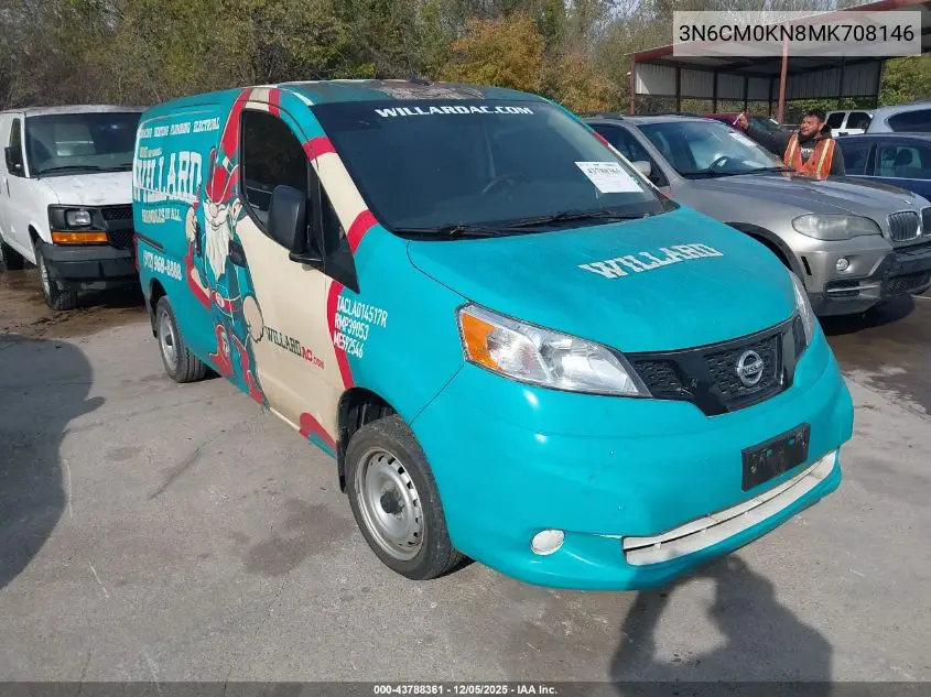 3N6CM0KN8MK708146 2021 Nissan Nv200 Cargo S Xtronic Cvt