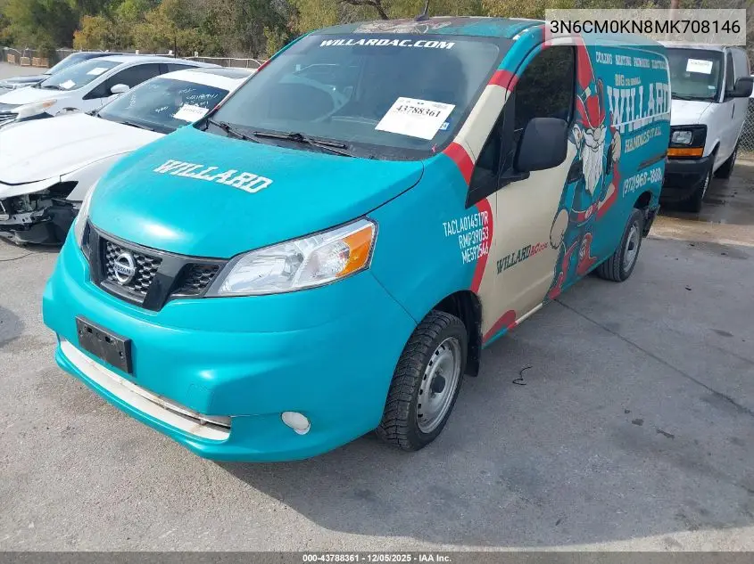 3N6CM0KN8MK708146 2021 Nissan Nv200 Cargo S Xtronic Cvt