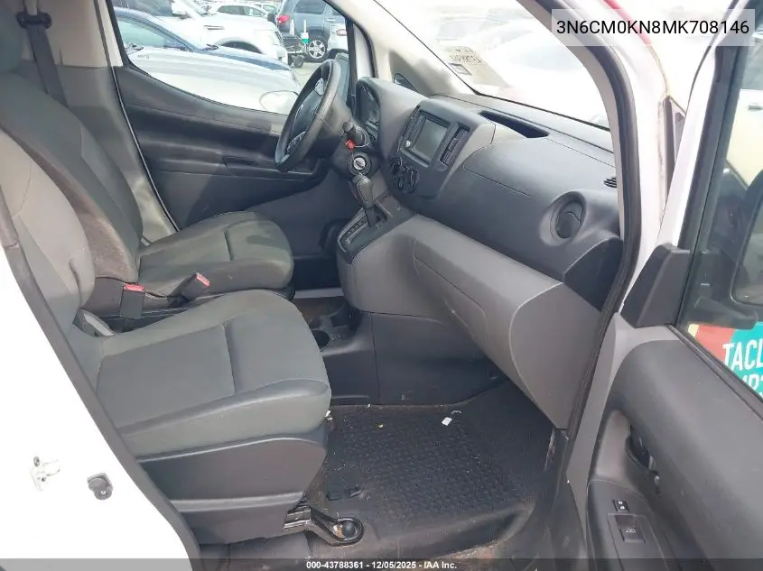 3N6CM0KN8MK708146 2021 Nissan Nv200 Cargo S Xtronic Cvt