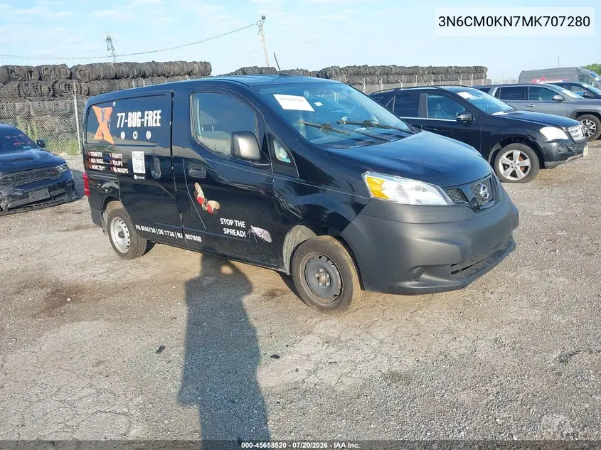 2021 Nissan Nv200 2.5S/2.5Sv VIN: 3N6CM0KN6MK708310 Lot: 45658520