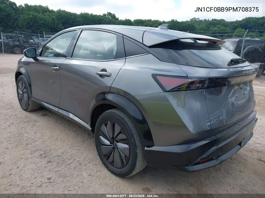 2023 Nissan Ariya Engage VIN: JN1CF0BB9PM708375 Lot: 45412877