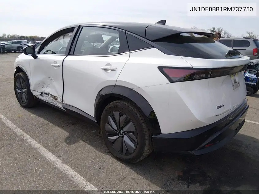 2024 Nissan Ariya Engage+ VIN: JN1DF0BB1RM737750 Lot: 44872963