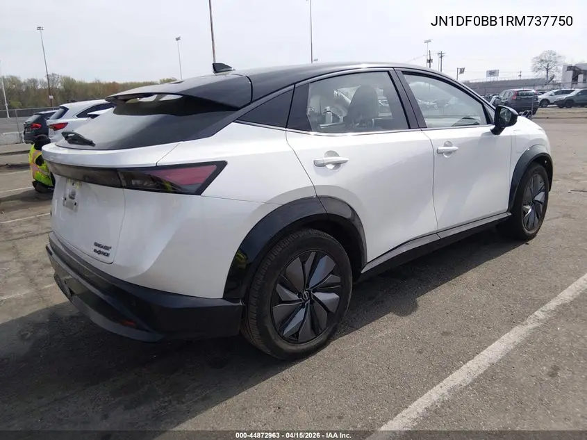 2024 Nissan Ariya Engage+ VIN: JN1DF0BB1RM737750 Lot: 44872963