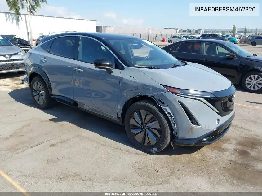 2025 Nissan Ariya Engage VIN: JN8AF0BE8SM462320 Lot: 45497358