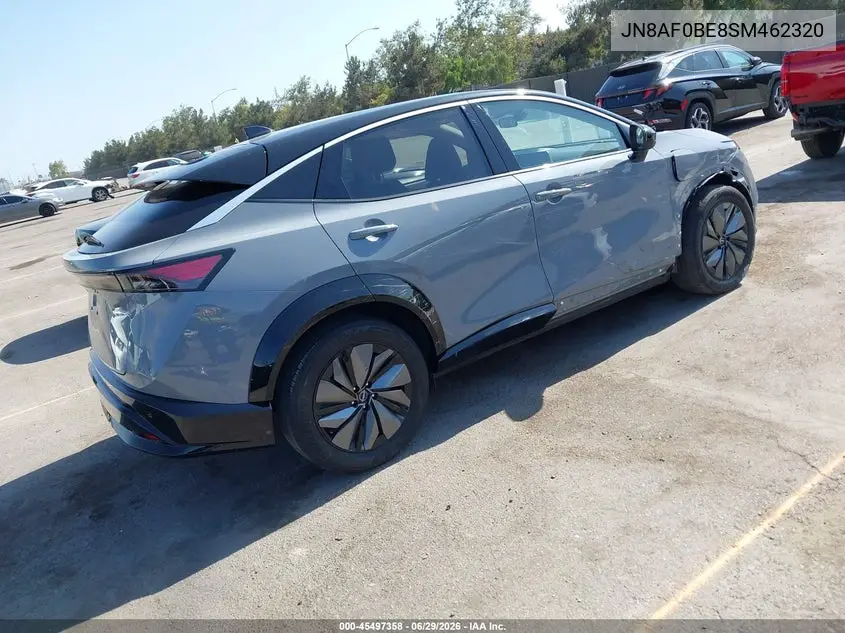 2025 Nissan Ariya Engage VIN: JN8AF0BE8SM462320 Lot: 45497358