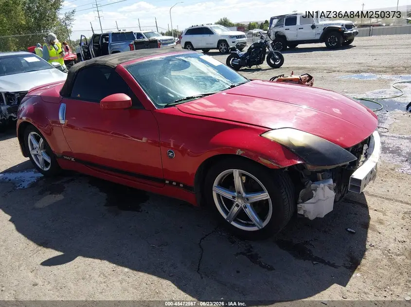 2004 Nissan 350Z Touring VIN: JN1AZ36A84M250373 Lot: 45472567