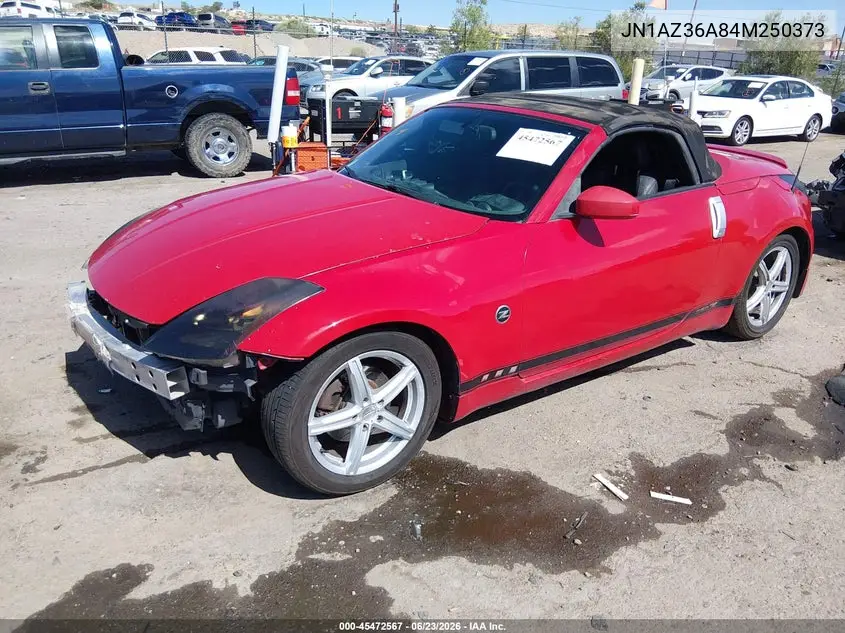 2004 Nissan 350Z Touring VIN: JN1AZ36A84M250373 Lot: 45472567