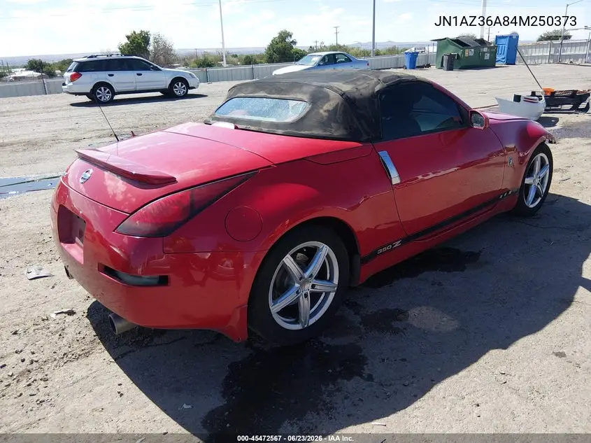 2004 Nissan 350Z Touring VIN: JN1AZ36A84M250373 Lot: 45472567