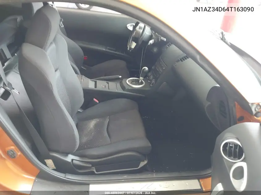 2004 Nissan 350Z Enthusiast VIN: JN1AZ34D64T163090 Lot: 45563447