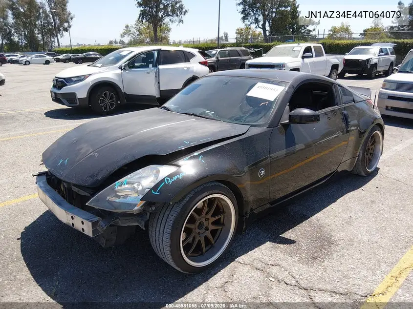 2004 Nissan 350Z Touring VIN: JN1AZ34E44T064079 Lot: 45581055