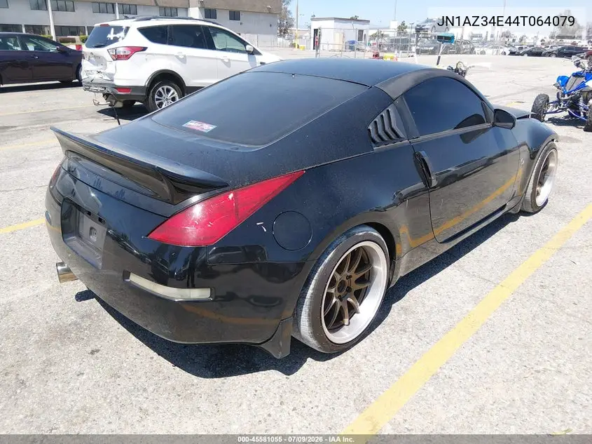 2004 Nissan 350Z Touring VIN: JN1AZ34E44T064079 Lot: 45581055