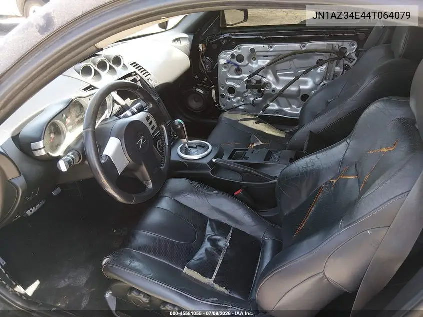 2004 Nissan 350Z Touring VIN: JN1AZ34E44T064079 Lot: 45581055