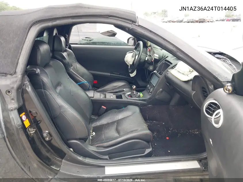 2004 Nissan 350Z Touring VIN: JN1AZ36A24T014405 Lot: 45595617