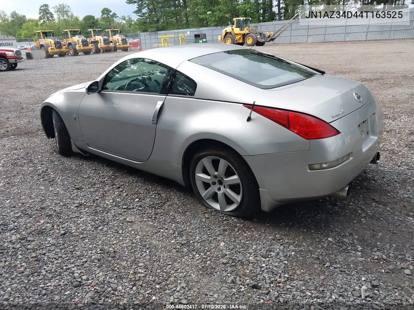2004 Nissan 350Z Touring VIN: JN1AZ34D44T163525 Lot: 45602417