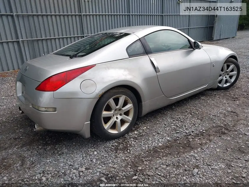 2004 Nissan 350Z Touring VIN: JN1AZ34D44T163525 Lot: 45602417