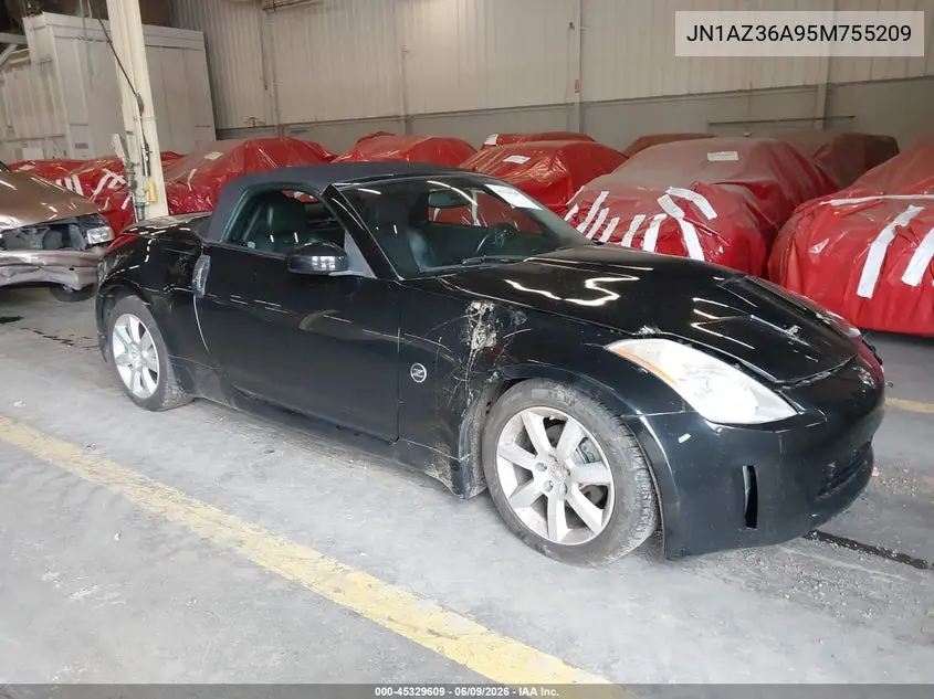 2005 Nissan 350Z Touring VIN: JN1AZ36A95M755209 Lot: 45329609