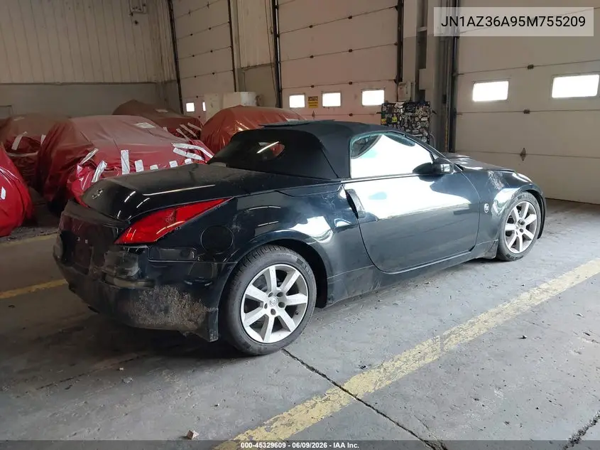 2005 Nissan 350Z Touring VIN: JN1AZ36A95M755209 Lot: 45329609