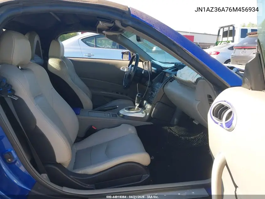 2006 Nissan 350Z Touring VIN: JN1AZ36A76M456934 Lot: 44919364