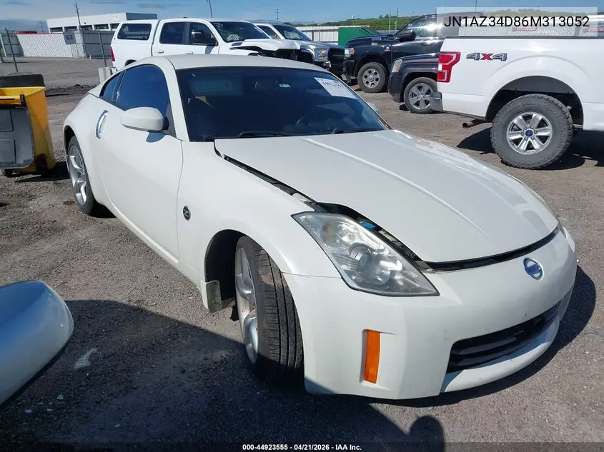 2006 Nissan 350Z Touring VIN: JN1AZ34D86M313052 Lot: 44923555
