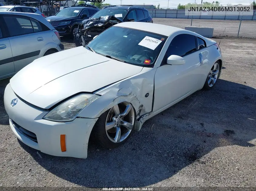 2006 Nissan 350Z Touring VIN: JN1AZ34D86M313052 Lot: 44923555