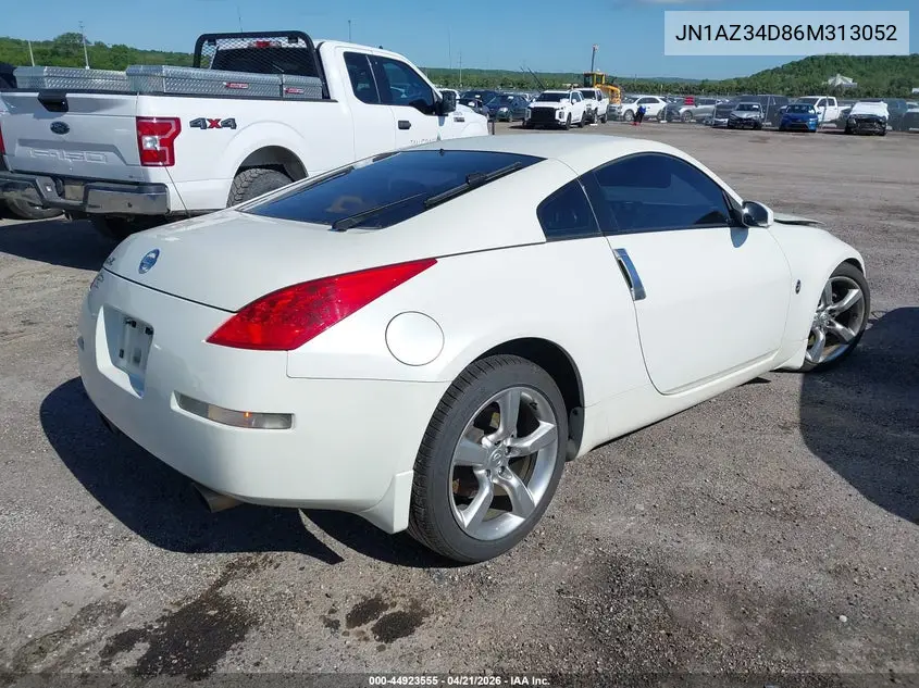 2006 Nissan 350Z Touring VIN: JN1AZ34D86M313052 Lot: 44923555