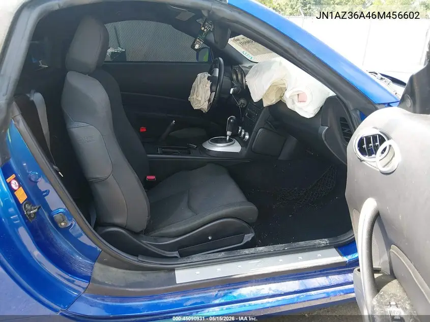 2006 Nissan 350Z Enthusiast VIN: JN1AZ36A46M456602 Lot: 45090931