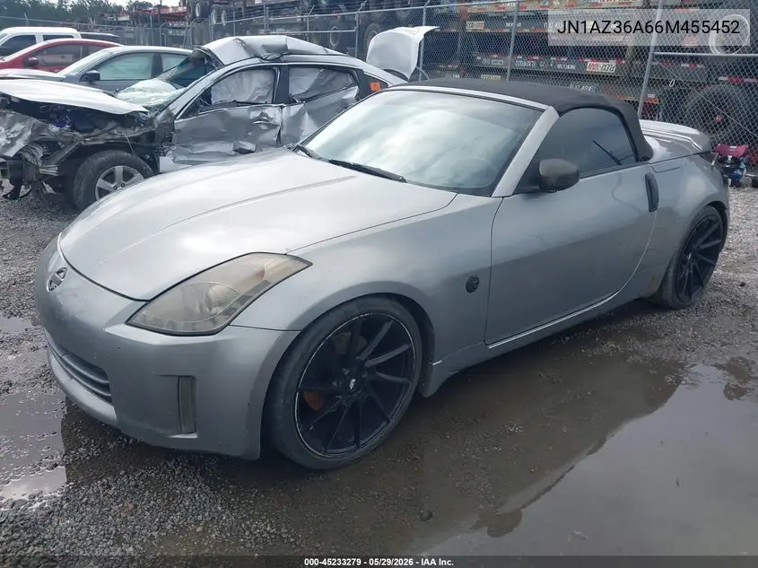 2006 Nissan 350Z Touring VIN: JN1AZ36A66M455452 Lot: 45233279