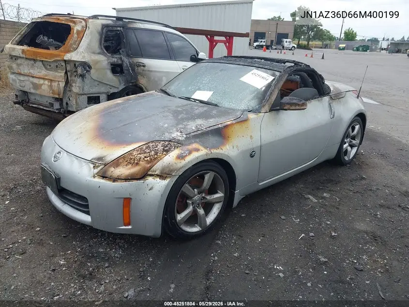 2006 Nissan 350Z Enthusiast VIN: JN1AZ36D66M400199 Lot: 45251804