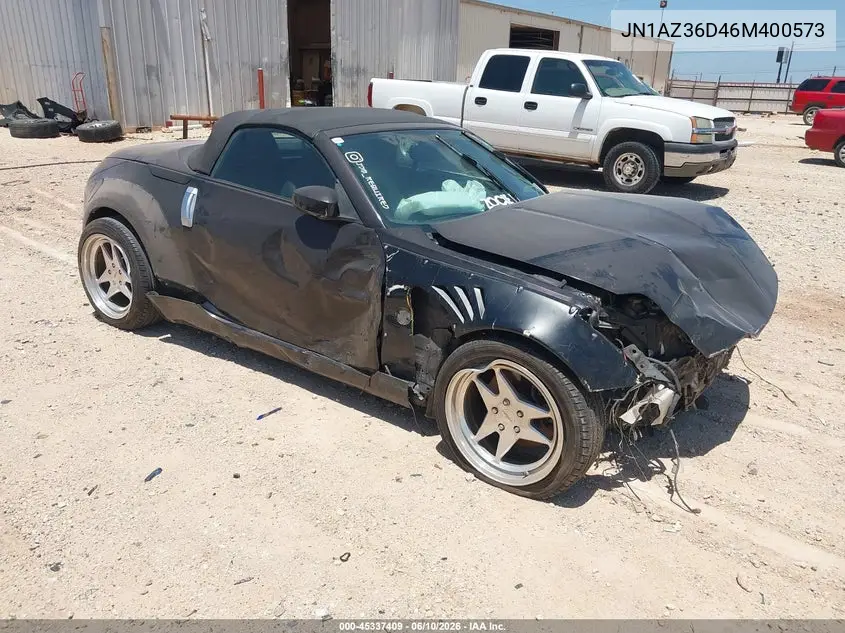 2006 Nissan 350Z Enthusiast VIN: JN1AZ36D46M400573 Lot: 45337409