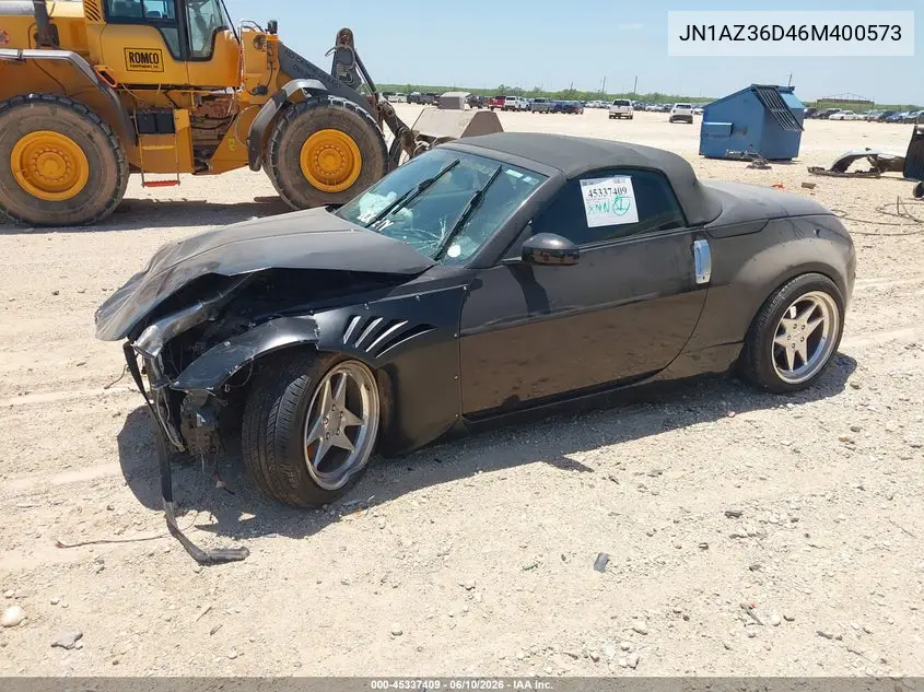 2006 Nissan 350Z Enthusiast VIN: JN1AZ36D46M400573 Lot: 45337409