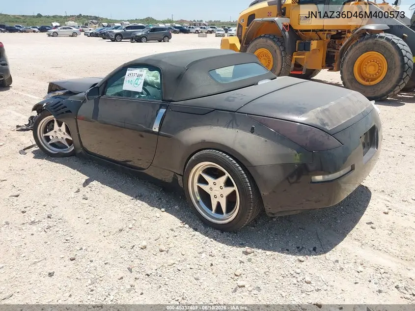 2006 Nissan 350Z Enthusiast VIN: JN1AZ36D46M400573 Lot: 45337409