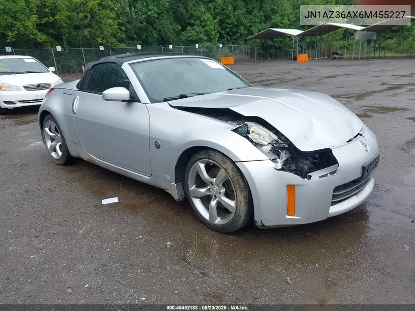 2006 Nissan 350Z Enthusiast VIN: JN1AZ36AX6M455227 Lot: 45452183