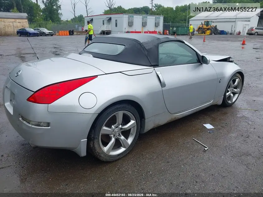 2006 Nissan 350Z Enthusiast VIN: JN1AZ36AX6M455227 Lot: 45452183