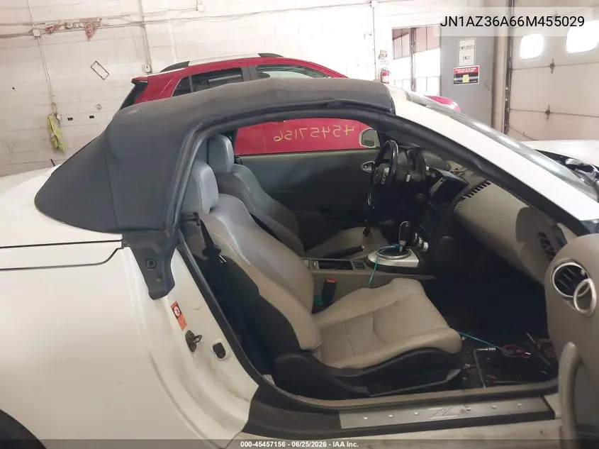 2006 Nissan 350Z Touring VIN: JN1AZ36A66M455029 Lot: 45457156