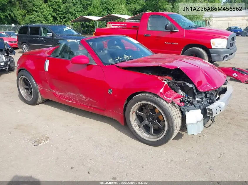 2006 Nissan 350Z Grand Touring VIN: JN1AZ36A86M456862 Lot: 45481202