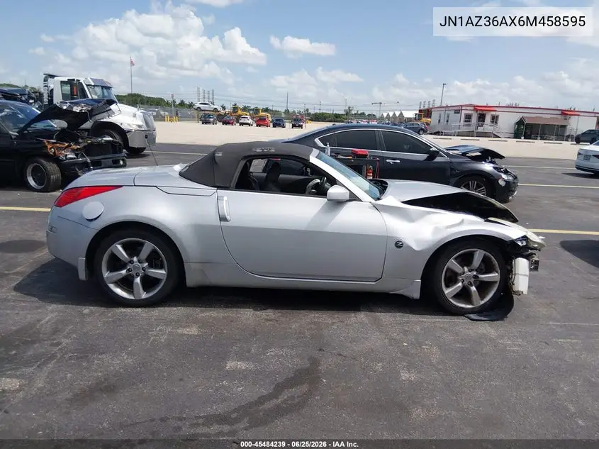 2006 Nissan 350Z Touring VIN: JN1AZ36AX6M458595 Lot: 45484239
