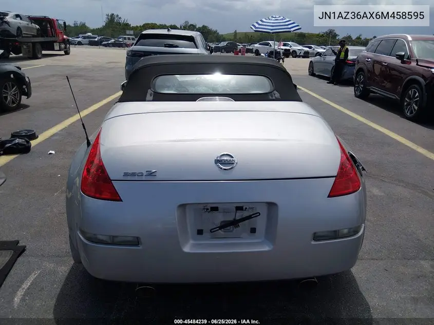 2006 Nissan 350Z Touring VIN: JN1AZ36AX6M458595 Lot: 45484239