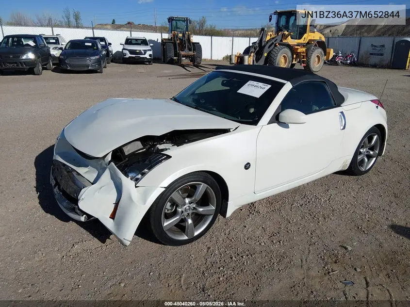 2007 Nissan 350Z Touring VIN: JN1BZ36A37M652844 Lot: 45040260