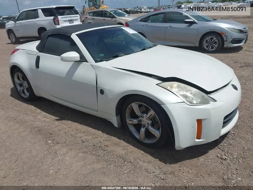 2008 Nissan 350Z Touring VIN: JN1BZ36A48M850091 Lot: 45347268