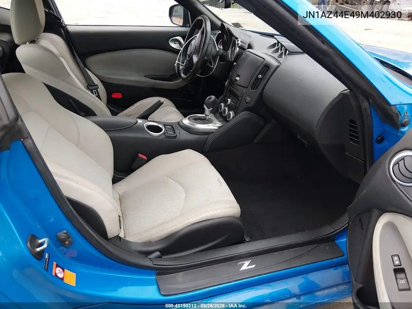 2009 Nissan 370Z Touring VIN: JN1AZ44E49M402930 Lot: 45198312