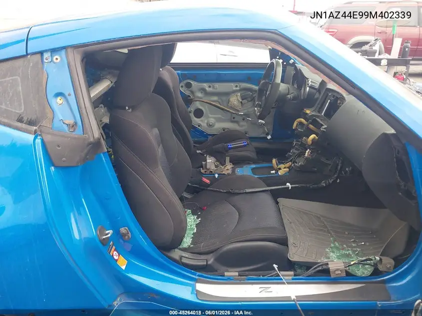 2009 Nissan 370Z VIN: JN1AZ44E99M402339 Lot: 45264018