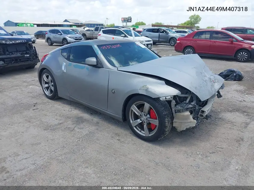 2009 Nissan 370Z Touring VIN: JN1AZ44E49M407318 Lot: 45336848